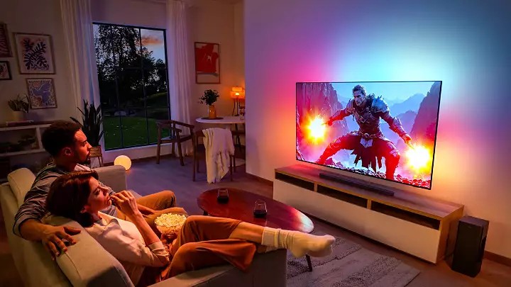 AI în televizoarele Ambilight - cum funcționează?